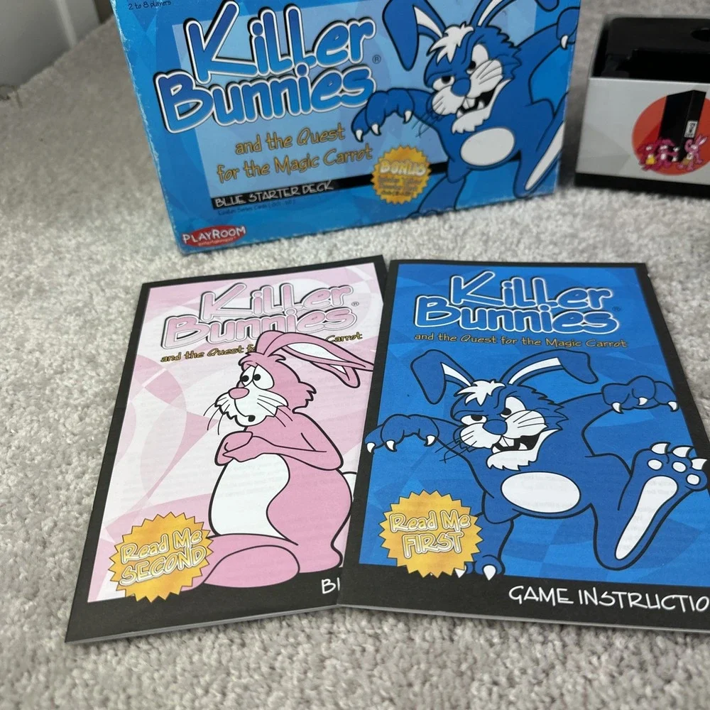 READ INCOMPLETE SPARE PARTS Killer Bunnies‎ Quest for the Magic Carrot